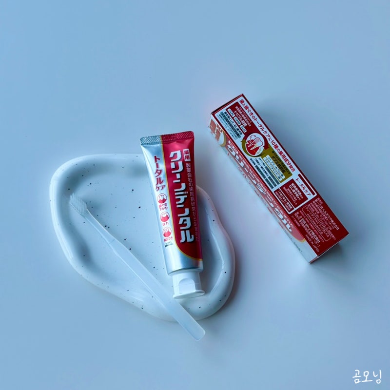 일본소금치약 클린덴탈토탈케어 짠데 맛있다?