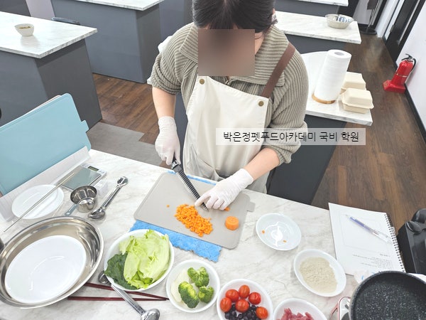  국비지원으로 강아지 화식 자격증 취득! 실습부터 이론까지