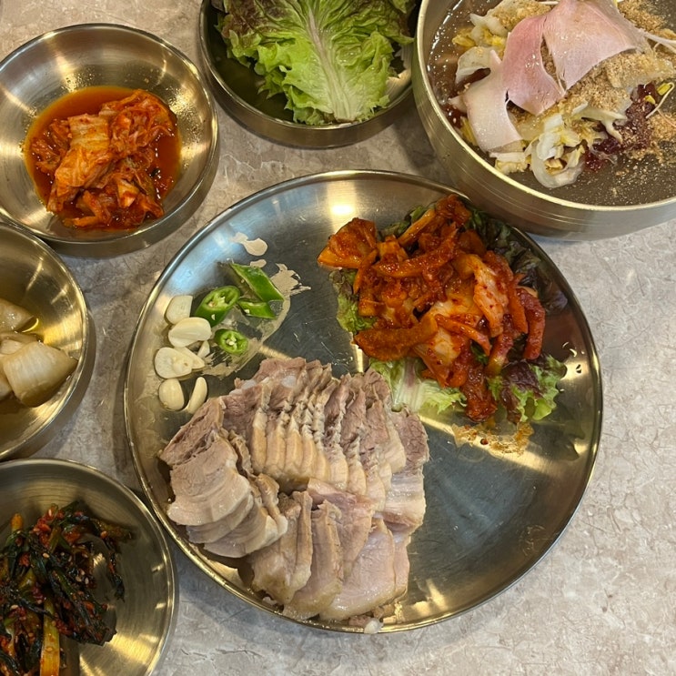  양재역 찐 맛집 한식 보쌈 양재옥