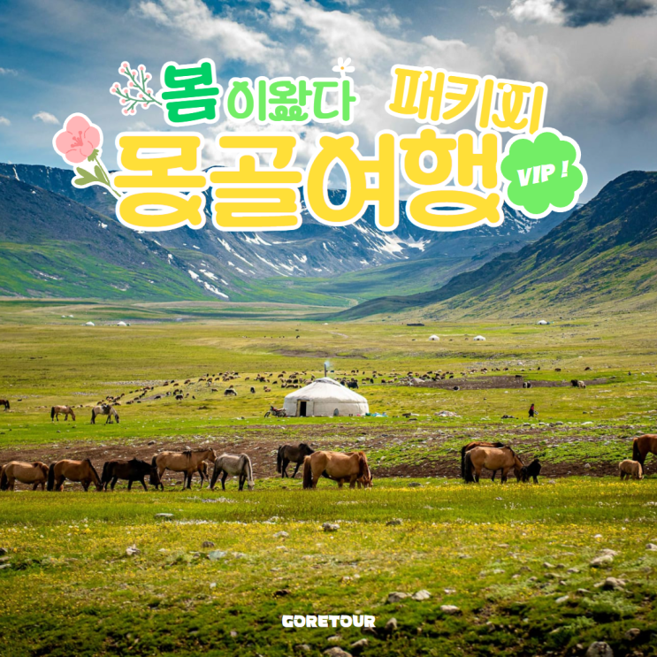  사우나 스파 가능한 VIP 게르에서의 럭셔리 몽골 3박 4일 패키지여행