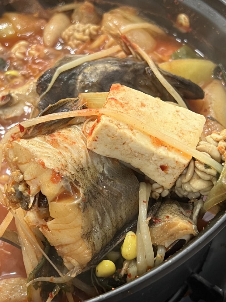  부평역 동태탕 맛집 24시간 영업하는 비오는 날 명동찌개 마을에서 동태탕을~