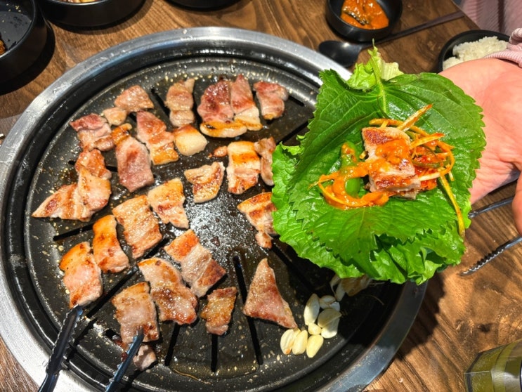  계양구 무한리필 임학역 고기집 더원
