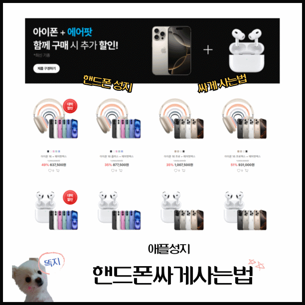  핸드폰싸게사는법 공동구매로 저렴하게, 애플성지