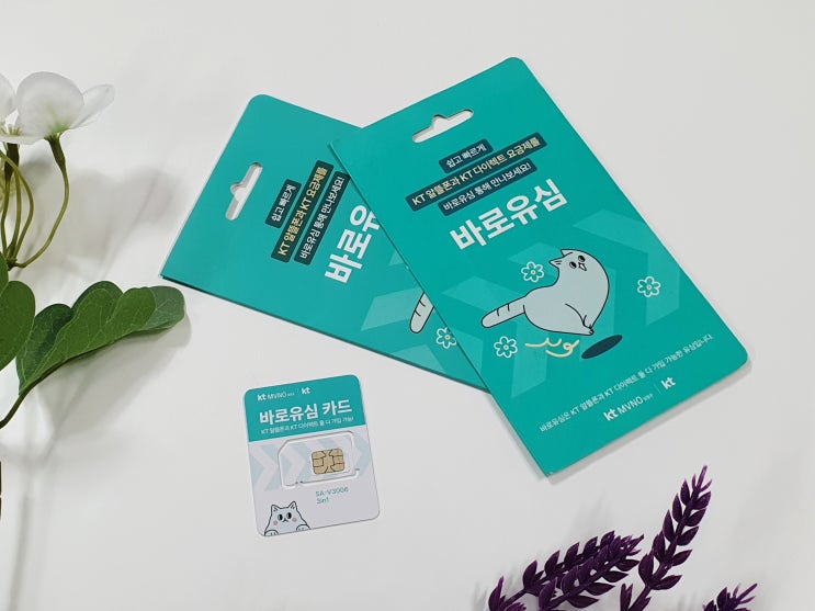 KT바로유심 선불폰 셀프개통 후기 KT바로유심 선불폰 셀프개통 후기