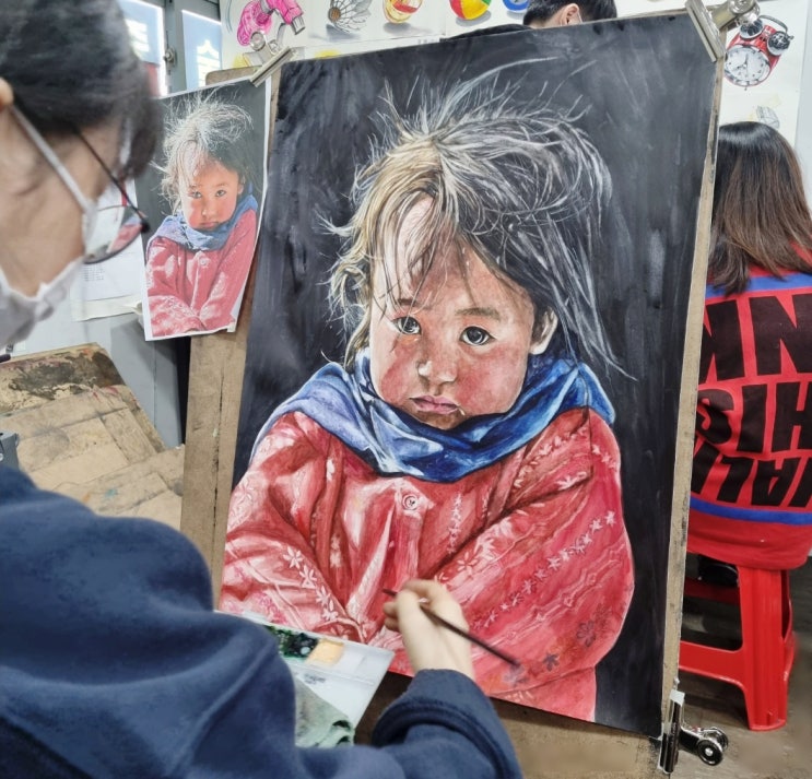  수채화 그림 어렵다면 이걸 따라해보세요