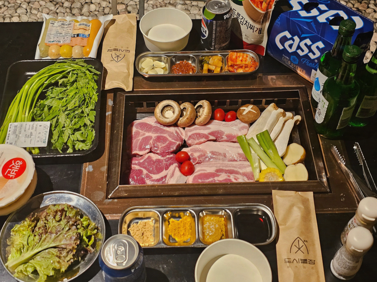  김해 맛집 도시별장, 캠핑 감성으로 바베큐를 즐기세요!