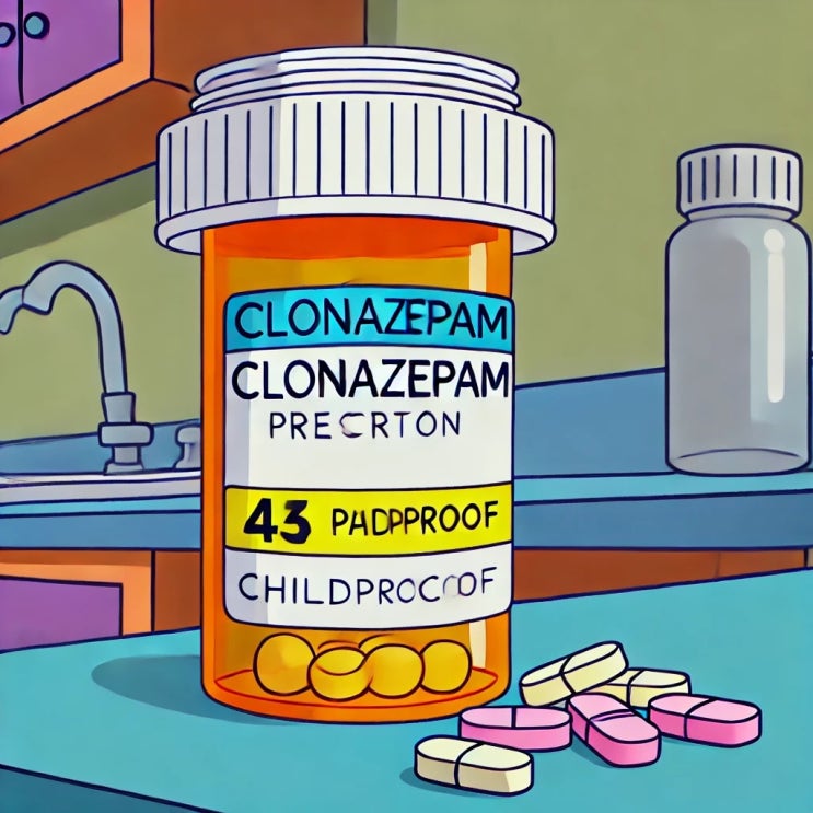  Rivotril(환인클로나제팜정0.5mg) = Clonazepam 효과와 복용방법