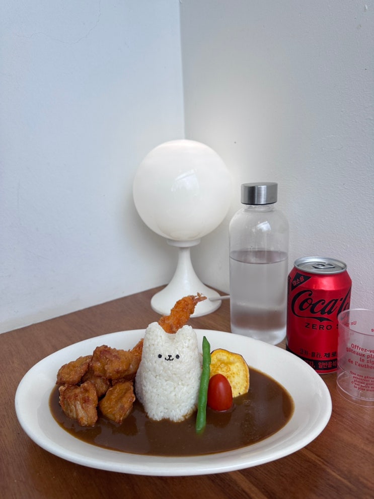  수원화성 장안동 행궁동 맛집 일본 고양이 카레 라부