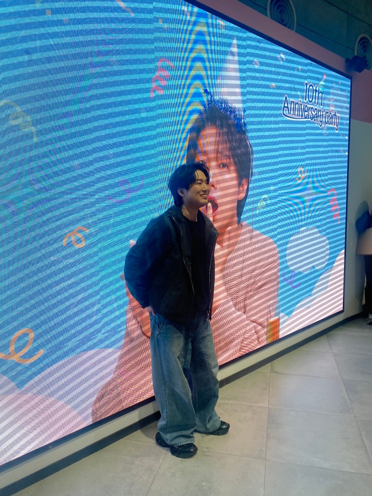  한동숙 10주년 팬미팅 방문후기#2, 팝업스토어 굿즈 상세후기! 치지직 스트리머 한동숙, 유튜버 한동숙 굿즈 소개