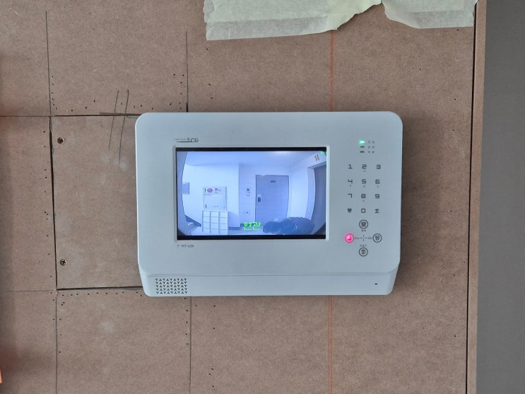  일산서구 주엽동 문촌마을4단지삼익아파트 링스 비디오폰 LAX-70AV 설치