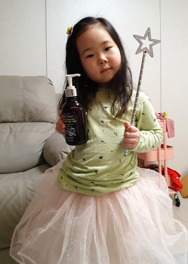  아기엉덩이클렌저 비건 유기농 노버블 딱이야