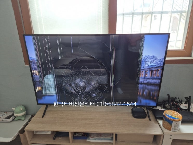  인천 미추홀구tv수리 55인치LG 액정파손