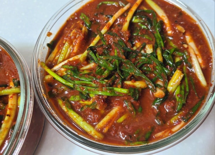  촌놈김치 전라도 국내산 파김치 톡딜 추천 1kg 후기