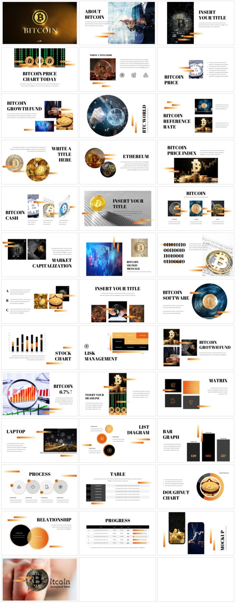 주식 PPT 테마, 비트코인 파워포인트 템플릿 모음 : 네이버 블로그
