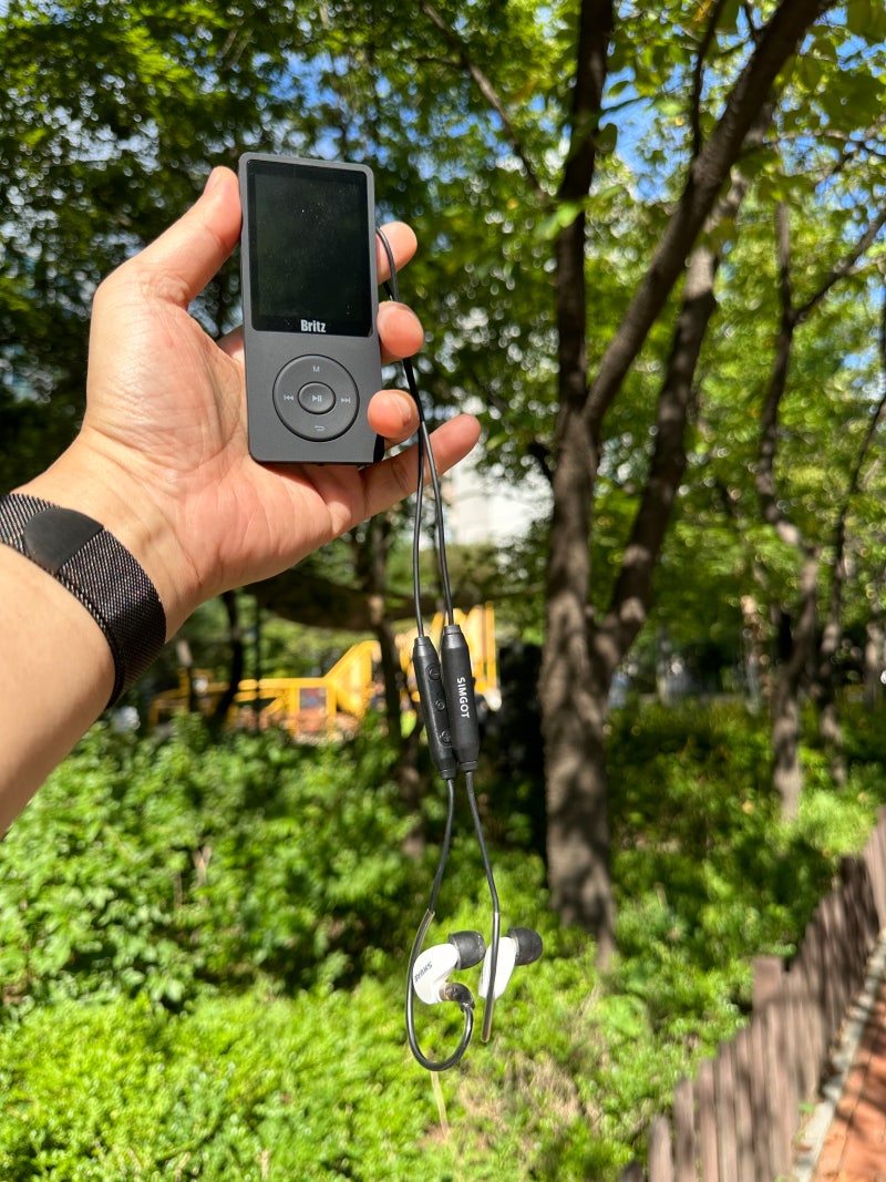 라디오 음성녹음 러닝 워킹 운동 시 음악 감상 다재다능한 브리츠 MP3 MP4 플레이어 : 네이버 블로그