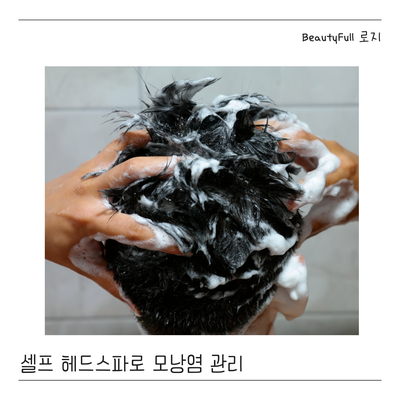  두피 모낭염. 셀프 헤드스파로 관리 샴푸, 연고 추천