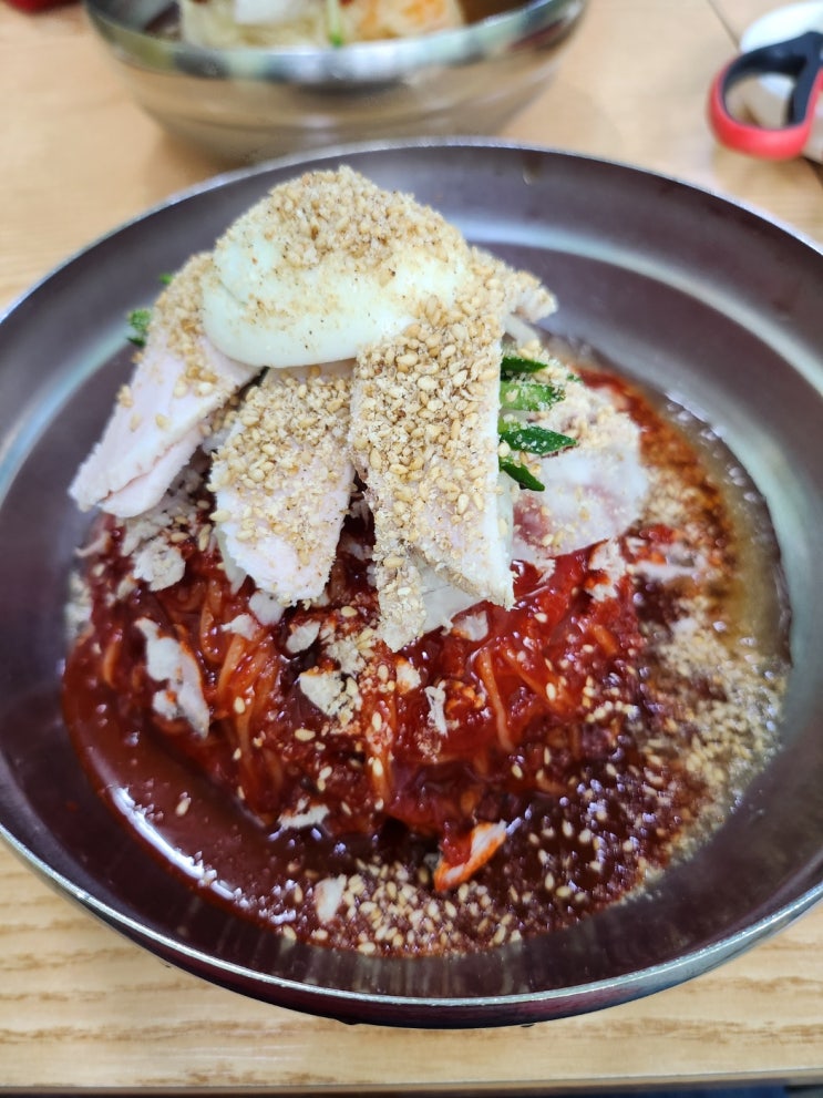  옥이네밀면칼국수 부산 광안리 밀면 맛집