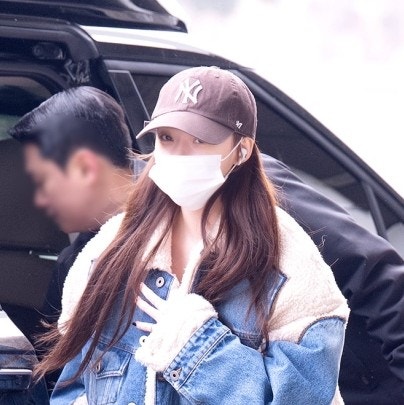 실물 난리난 윈터 장발+공항패션