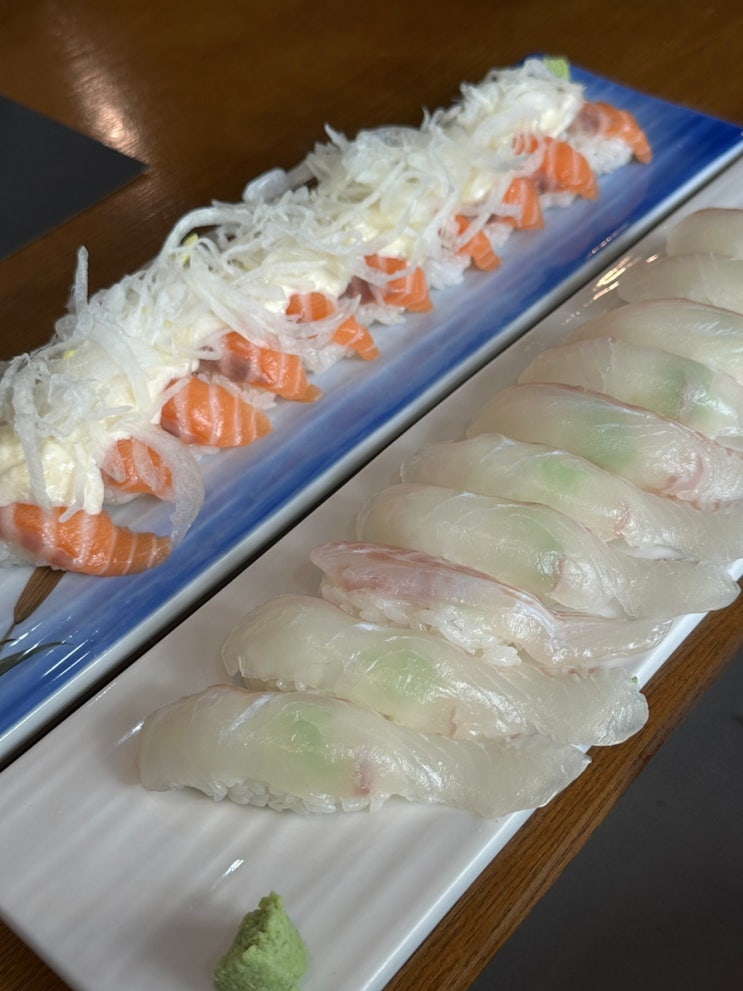  광주 봉선동 초밥 맛집 정초밥에 왔지요