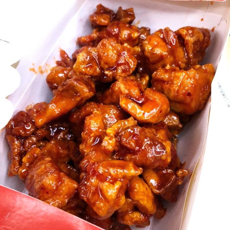 송도 치킨 맛집 명가통닭 닭강정 배달 후기