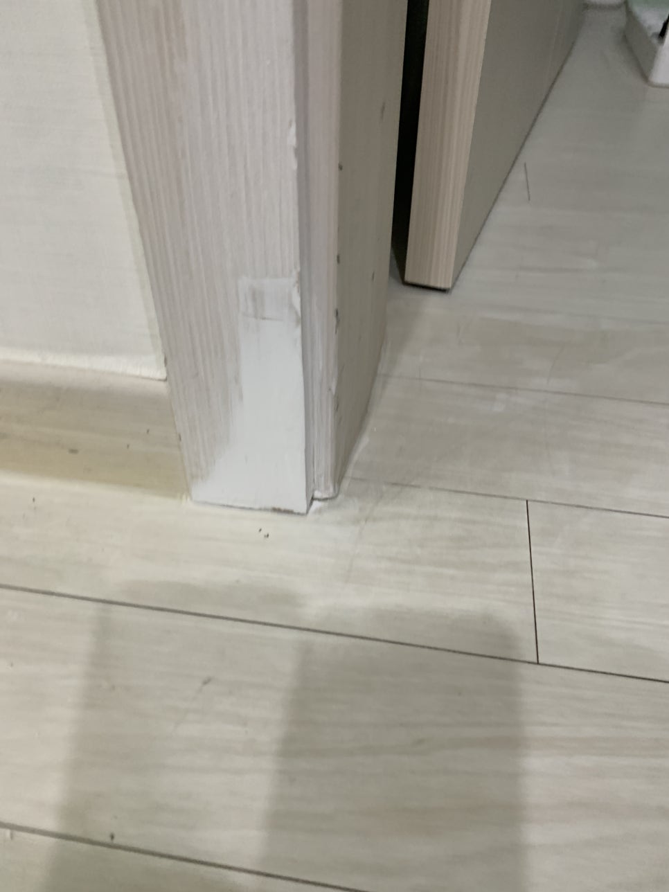 문틀보수 벗겨진시트지 필름부분수리복원