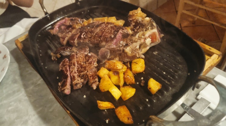  로마 신혼여행에서 발견한 스테이크 맛집 Interno92 후기