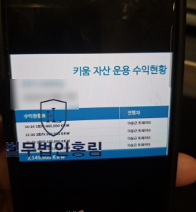  키움자산운용 사칭 사기 텔레그램 이성근 최설희 사기 피해 접수처 알려드립니다