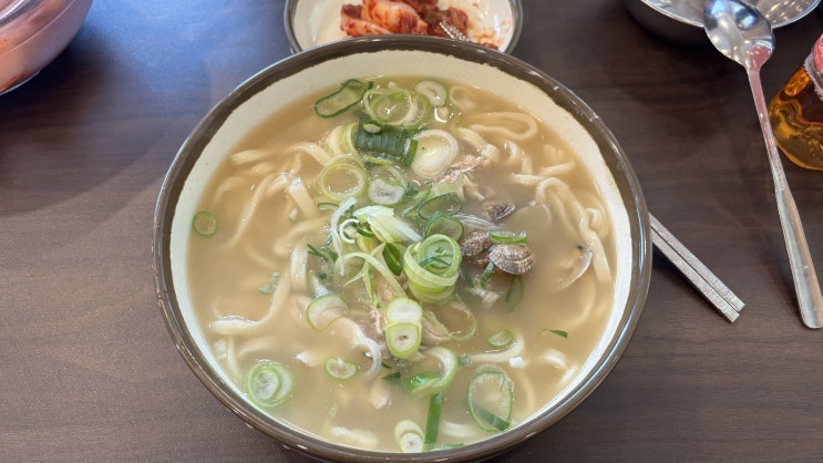  [정발산/한식] 일산칼국수본점_해장으로 딱인 바지락 닭칼국수
