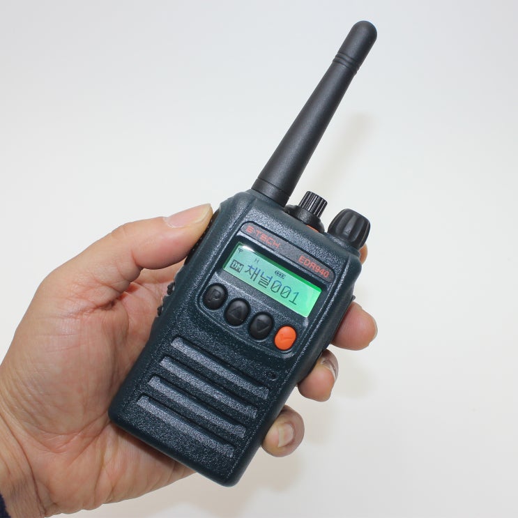  믿고 사용할 수 있는 이테크 디지털 무전기 EDR940 입고안내
