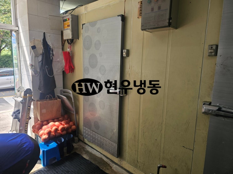  울산냉동창고수리 유니트쿨러 결빙제거 히터과열방지온도조절기(HTC) 배선수리