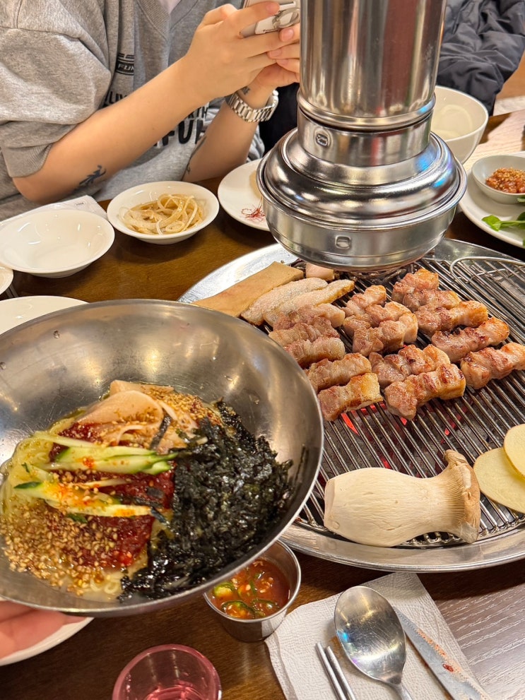  진송숯불 수영점 제주보다 옴팡 맛도리인 수영 고기집