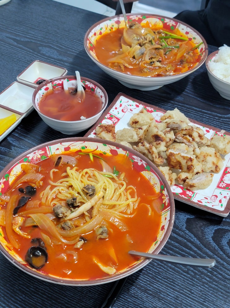  목포 중국집 형제꼬막짬뽕 하당점 평화광장 짬뽕맛집