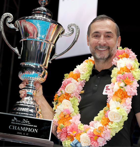 <b>PBA</b> 월드 챔피언쉽, <b>세미 사이그너</b>의 <b>우승</b>을 축하합니다