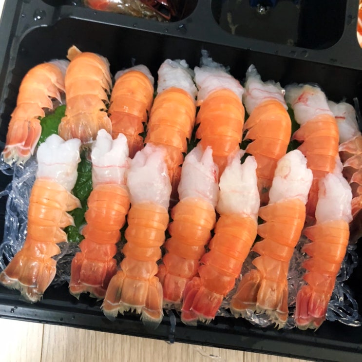  인천 딱새우 맛집 월곶회센타 논현동 배달