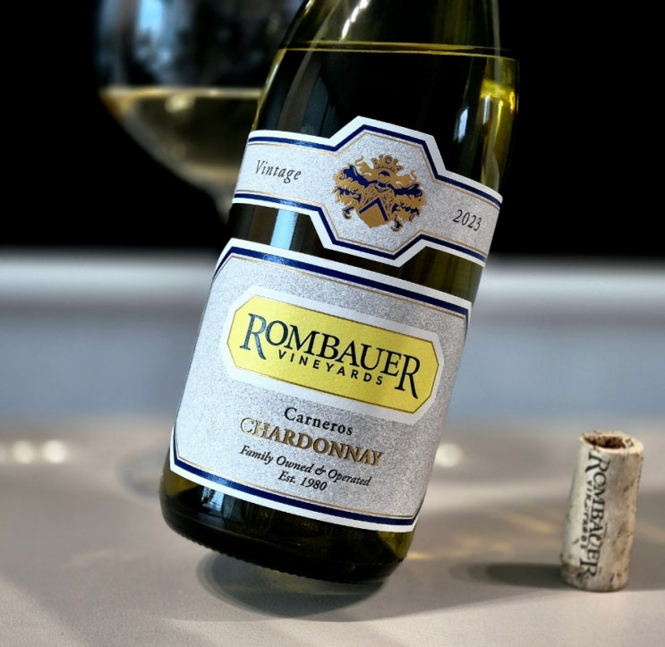  롬바우어 카네로스 샤도네이 (Rombauer Carneros Chardonnay) 2023 미국 와인 후기