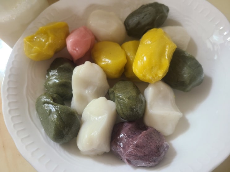  굳지않는 꿀떡 아리울떡공방 냉동 모둠 수제 꿀떡 내돈내산 후기