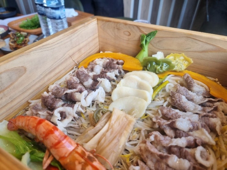  광주한우소고기맛집 바른한우 상무지구점, 저수지 산책 후 편백찜과 한우로 힐링!