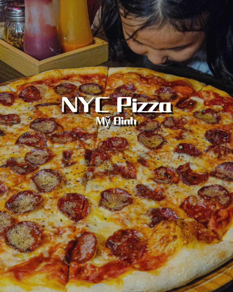  하노이 미딩에서 뉴욕 정통 피자 즐기기! NYC PIZZA 맛집 추천