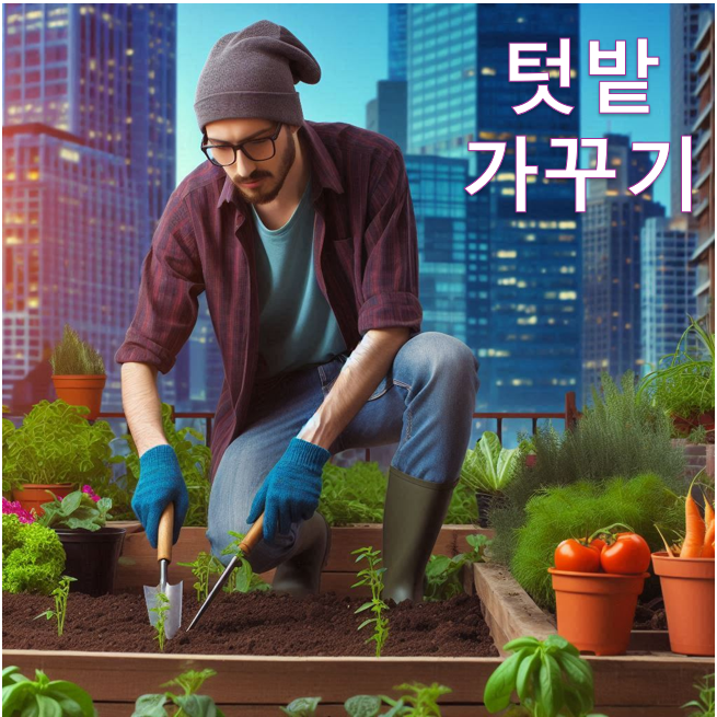  경기도민 텃밭 (ft. 도시 농부 체험하기)