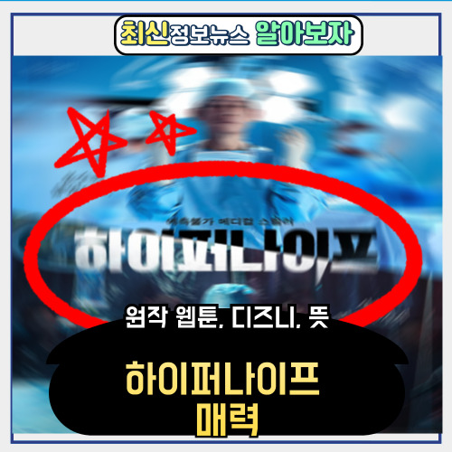  하이퍼나이프 (ft. 원작 웹툰, 디즈니, 뜻) 광기 넘치는 의사의 이중 매력
