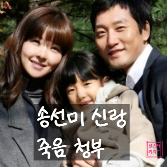  송선미 신랑 죽음 충격 진실! 600억 유산 분쟁과 청부살인 배후!