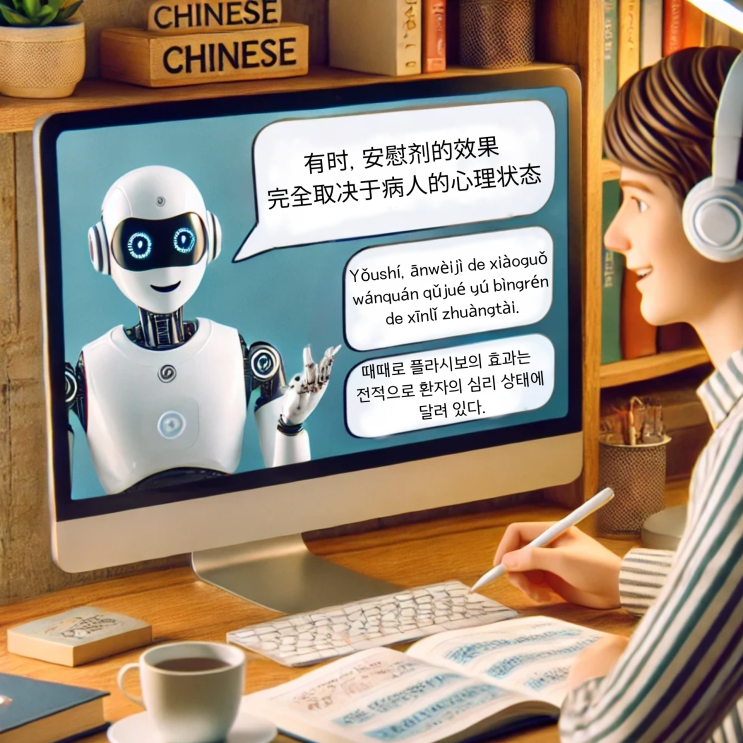  비전공자도 가능한 HSK 6급 병음 없는 독해 연습 챗GPT + 파파고 활용법