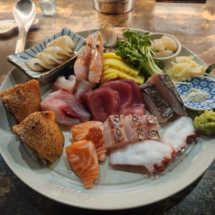  건대 이자카야 오마카세 코스가 좋은 분위기 맛집 '나루'