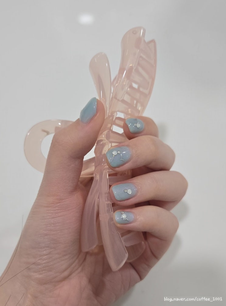  군자 네일샵 상상네일# 이달의아트 젤네일 후기 / 웨딩네일 잘하는 곳