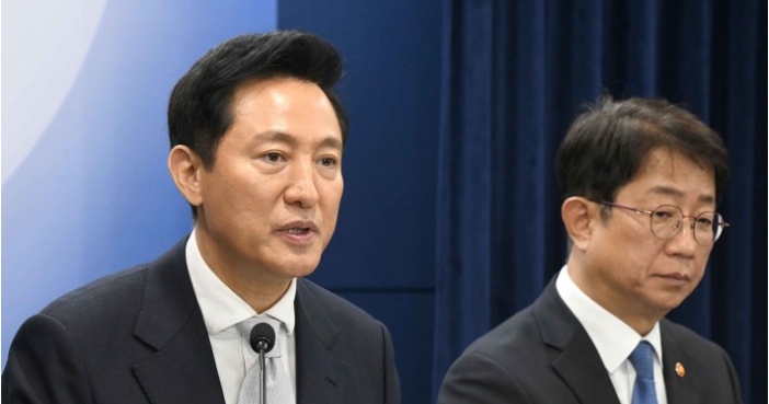  토허제 슬쩍 풀었던 오세훈, 강남집값 폭등에 이제서야 "송구하다"