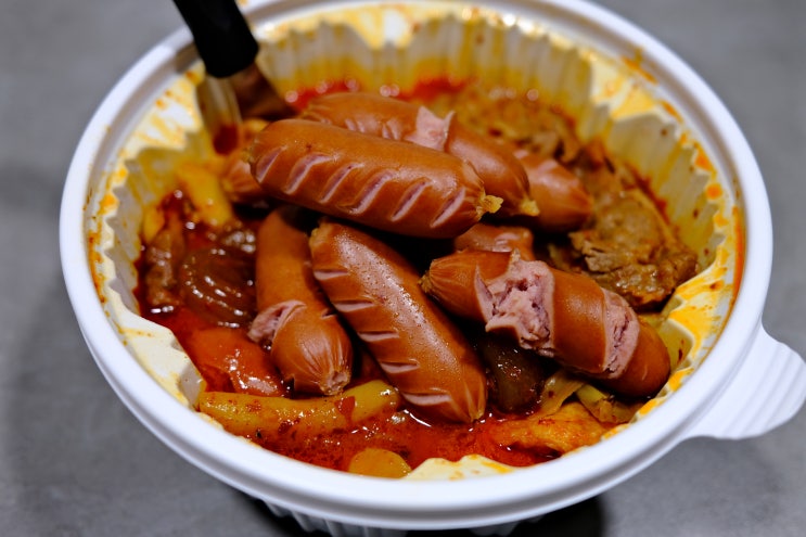  동산동 동대문엽기떡볶이 고양삼송점 마라엽떡 오리지널맛 존맛탱 내돈내산 주차