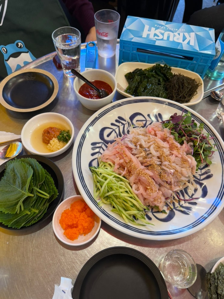 [강남초장] 개포시장 먹자골목 막회 맛집 회 못먹는 사람도 먹는 막회