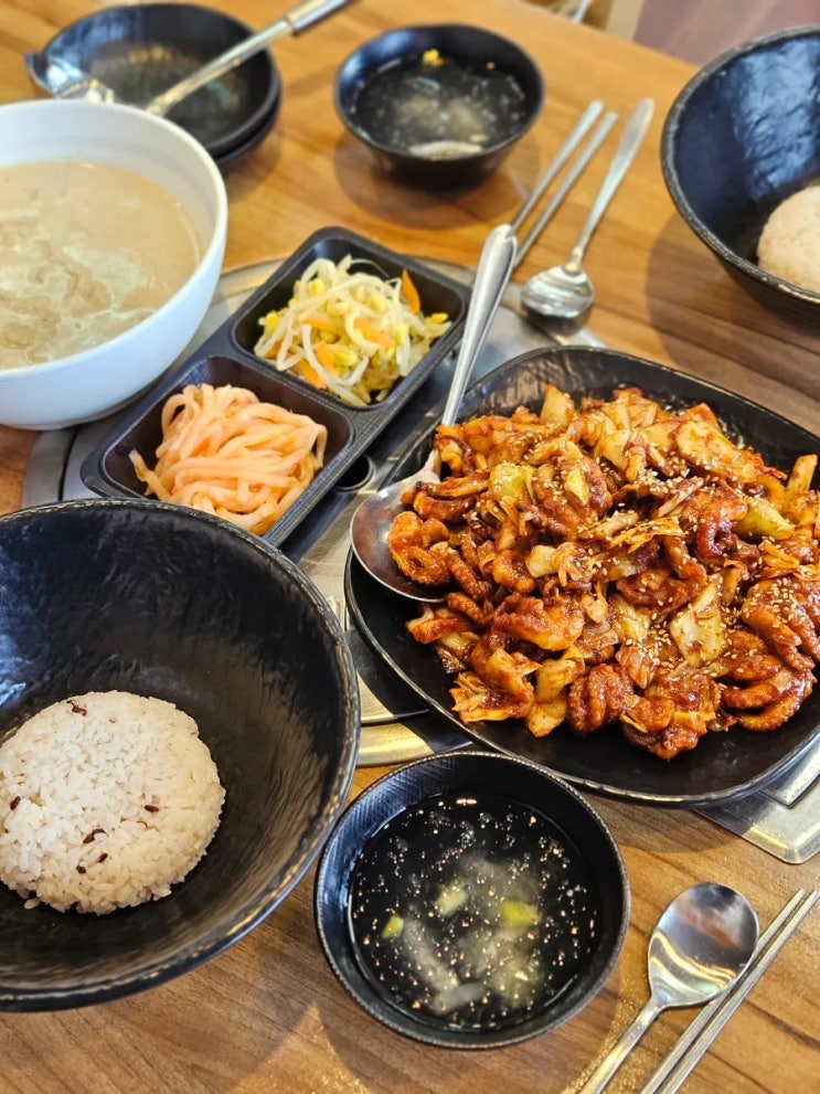  이천 쭈꾸미 부발 돗가비불쭈꾸미 점심 맛집