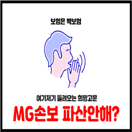  MG손해보험 파산 외에는 다른 선택이 없는 이유