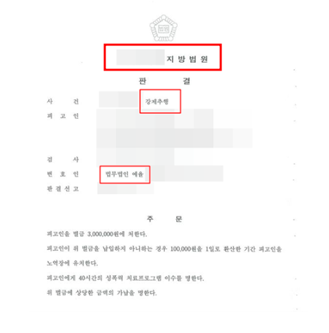 강제추행 무죄받으려면 해결사례 해결